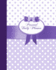 Daily Planner-Personal: Day Planner ( Weekly at a Glance Layout With Goals * Start Any Time of Year * 52 Spacious Weeks * Large Softback 8? X 10? Diary / Notebook / Journal ) [ Purple Polka Dot]