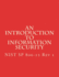 An Introduction to Information Security: NIST 800-12 Rev 1