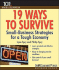 19 Ways to Survive in a Tough Economy: Small Business Strategies for a Tough Economy (101 for Small Business Series)