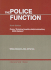 The Police Function