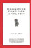 Cognitive Function Analysis (Contemporary Studies in Cognitive Science and Technology)