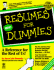 Resumes for Dummies