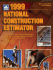1999 National Construction Estimator/Book and Cdrom (47th/Bk&Dk Ed)