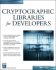 Cryptographic Libraries for Developers (Programming Series)