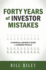 Forty Years of Investor Mistakes: a Financial Advisor's Guide to Avoiding Pitfal