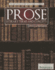 Prose (the Britannica Guide to Literary Elements)