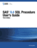 Sas 9.4 Sql Procedure User's Guide, Third Edition
