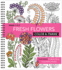Color & Frame-Fresh Flowers (Adult Coloring Book)