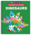 Brain Games-Sticker By Letter: Dinosaurs (Sticker Puzzles-Kids Activity Book)