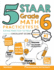 5 STAAR Grade 6 Math Practice Tests: Extra Practice to Help Achieve an Excellent Score