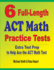 6 Fulllength Act Math Practice Tests Extra Test Prep to Help Ace the Act Math Test