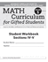 Math Curriculum for Gifted Students: Lessons, Activities, and Extensions for Gifted and Advanced Learners, Student Workbooks, Sections IV-V (Set of 5): Grade 5