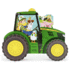 John Deere Tractor Tales-Wheeled Board Book Set, 3-Book Gift Set With Rolling Tractor Slipcase for Toddlers Ages 1-5 (John Deere Rolling Tractor Toy Book)