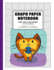 Graph Paper Notebook: 1 Inch Squares Grid Paper Notebook for Kitten and Cat Lovers Who Knit Or Crochet, 100 Pages, Double-Sided, Non-Perforated, 8.5 X 11 Inches (Letter Size)