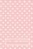 Medication Journal: Side Effects Log Book Tracker Notebook-Light Baby Pink Feminine Cover With Polka Dots-Weekly Daily-150 Pages-6 Months-(6 X 9 Inches)