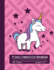 Primary Composition Notebook: Cute Magical Unicorn Notebook With Handwriting Practice Paper for Girls in Kindergarten, First and Second Grade, 100...Dotted Midline for Elementary School Students