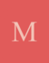 M: Monogram Initial M Notebook for Women and Girls-Geometric 100 Pages 8.5 X 11