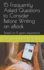 15 Frequently Asked Questions to Consider Before Writing an Ebook: Based on 8 Years Experience