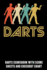 Darts: Darts Scorebook With Score Sheets and Checkout Chart