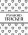 XL Large Print Password Tracker (Lock Shield Gray): 8"x10" 450+ Alphabetical Password Logbook for Easy Organization; Perfect for Seniors with its 16 pt Font!