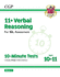 11+ GL 10-Minute Tests: Verbal Reasoning - Ages 10-11 Book 2 (with Online Edition)