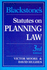 Statutes on Planning Law (Blackstone's Statute Books)