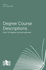 Degree Course Descriptions: Over 120 Degree Course Explained (2016 Edition)