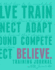 Believe Training Journal (Bright Teal Edition)