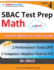 Sbac Test Prep: 4th Grade Math Common Core Practice Book and Full-Length Online Assessments: Smarter Balanced Study Guide With Perform