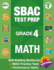 Sbac Test Prep Grade 4 Math: Common Core Workbook and 2 Sbac Practice Tests, Smarter Balanced Grade 4 Math, Sbac Test Prep 4th Grade Math, Smarter Balanced Practice Tests Grade 4, Math Workbooks Common Core Grade 4
