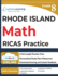 Rhode Island Comprehensive Assessment System Test Prep: 6th Grade Math Practice Workbook and Full-Length Online Assessments: Ricas Study Guide