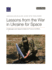 Lessons from the War in Ukraine for Space