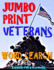 Jumbo Print Veterans Word Search: 133 Extra Large Print Patriotic Defense Themed Puzzles