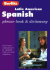 Latin American Spanish: Phrase Book