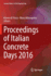 Proceedings of Italian Concrete Days 2016