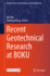 Recent Geotechnical Research at Boku (Springer Series in Geomechanics and Geoengineering)