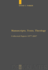 Manuscripts, Texts, Theology: Collected Papers 1977-2007