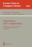 Algorithms and Computations: 6th International Symposium, Isaac '95 Cairns, Australia, December 4-6, 1995 Proceedings. (Lecture Notes in Computer Science)