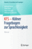 Kfs - Klner Fragebogen Zur Sprachlosigkeit: Manual