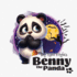 Benny the Panda-Big-Eyed Frights