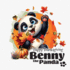 Benny the Panda - Happy Thanksgiving