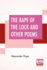 The Rape of the Lock and Other Poems