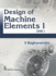 Design of Machine Elements I Dme I (Pb 2023)