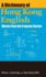 A Dictionary of Hong Kong English-Words From the Fragrant Harbor