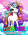 Unicorn Coloring Book: 50 Cute Images to Color for Kids
