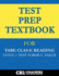 Test Prep Textbook for TABE CLAS-E Reading Level 1 Test-Forms C and D