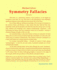 Symmetry Fallacies `