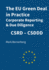 The EU Green Deal in Practice Corporate Reporting & Due Diligence: CSRD and CSDDD