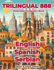 Trilingual 888 English Spanish Serbian Illustrated Vocabulary Book: Help your child master new words effortlessly