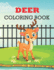 Deer Coloring Book: deer coloring book kids relaxation